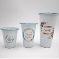 300ML 400ML 750ML Enamel Tumbler Sets